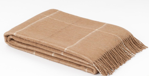 camel hair blanket, 100% camel fluff, $249